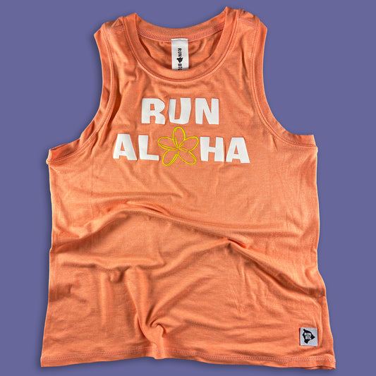 Women's Alii Tee - High Neck Tank - Run Aloha