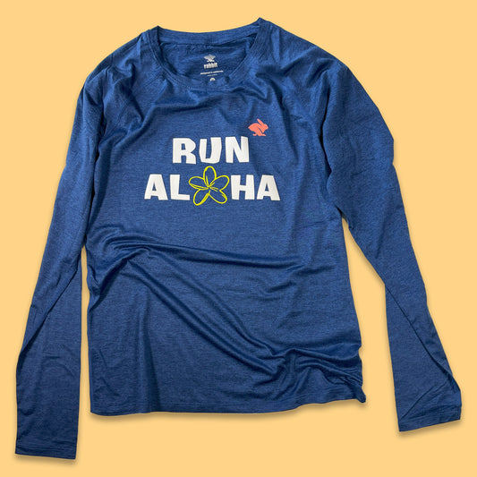 Women's EZ-Tee - Long Sleeve - Run Aloha